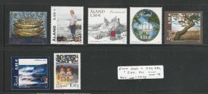 Aland - Finland, Postage Stamp, #234, 236, 237-241 Mint NH, 2005