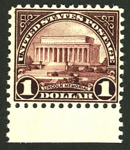 U.S. #571 MINT OG NH