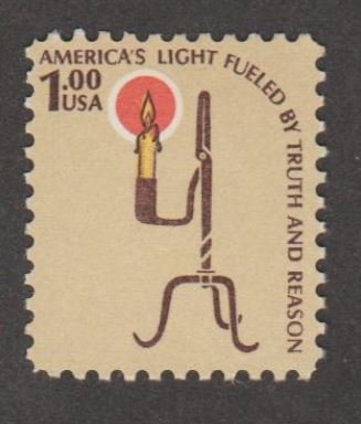 U.S. Scott #1610 Candle Light Stamp - Mint NH Single