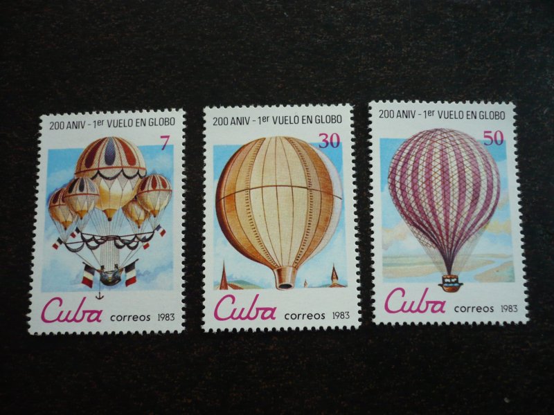 Cuba - Set - Manned Balloon Flight