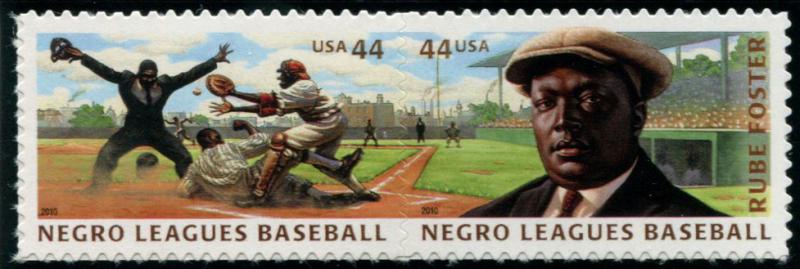 4466a US 44c Negro League Baseball SA, MNH pr