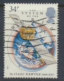 Great Britain SG 1354 -  Used - Isaac Newton