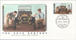 ZAYIX Marshall Islands 646 FDC 20th Century 1910-1919 Ford - Auto Assembly Line 