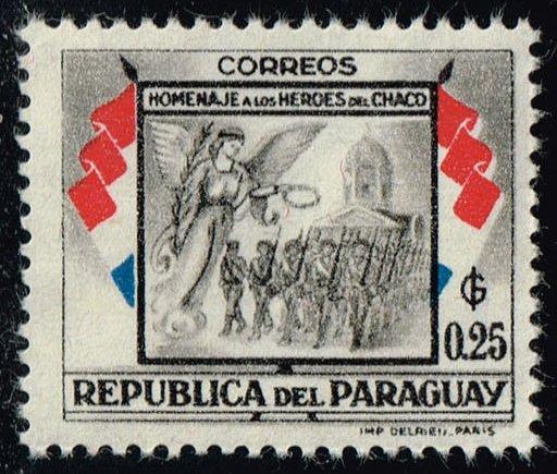 Paraguay #512 Heroes of the Chaco War; Unused (0.25)