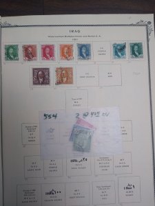 collection on pages Iraq 1931-53 QJ: CV $263