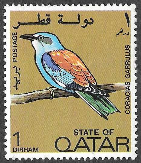 Qatar SC 279 * European Roller * MNH * 1972