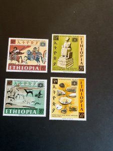 Stamps Ethiopia Scott# 488-91 never hinged