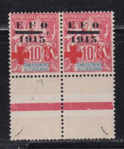 French Polynesia   #b1 pr  mnh   cat 65.00