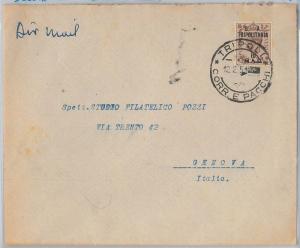 53756 - LIBYA : B. A. TRIPOLITANIA - POSTAL HISTORY - Sassone # 20 on COVER 1951