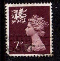 Wales - #WMMH8 Machin Queen Elizabeth II - Used