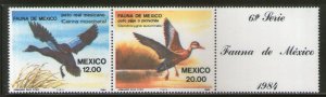 Mexico 1984 Water Birds Geese Wildlife Sc 1347a MNH # 5986