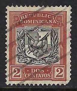 Dominican Republic 174 VFU ARMS L1048-8