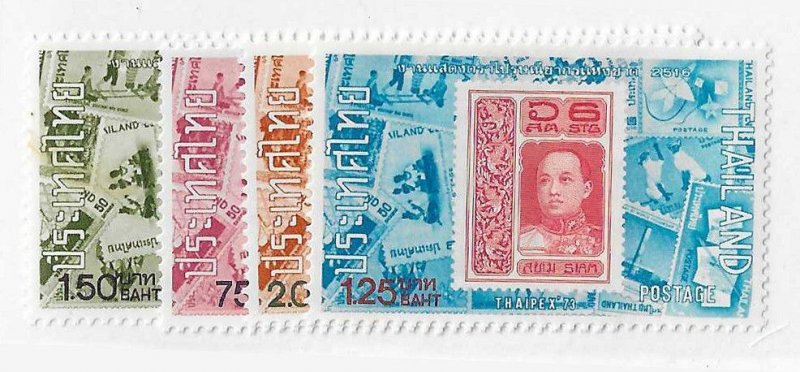 Thailand Sc #676-679 set of 4 OG VF