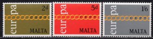 EUROPA CEPT 1971 - Malta - MNH Set