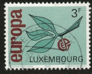 Luxembourg Scott 432 Used1965 Europa set