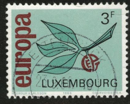 Luxembourg Scott 432 Used1965 Europa set