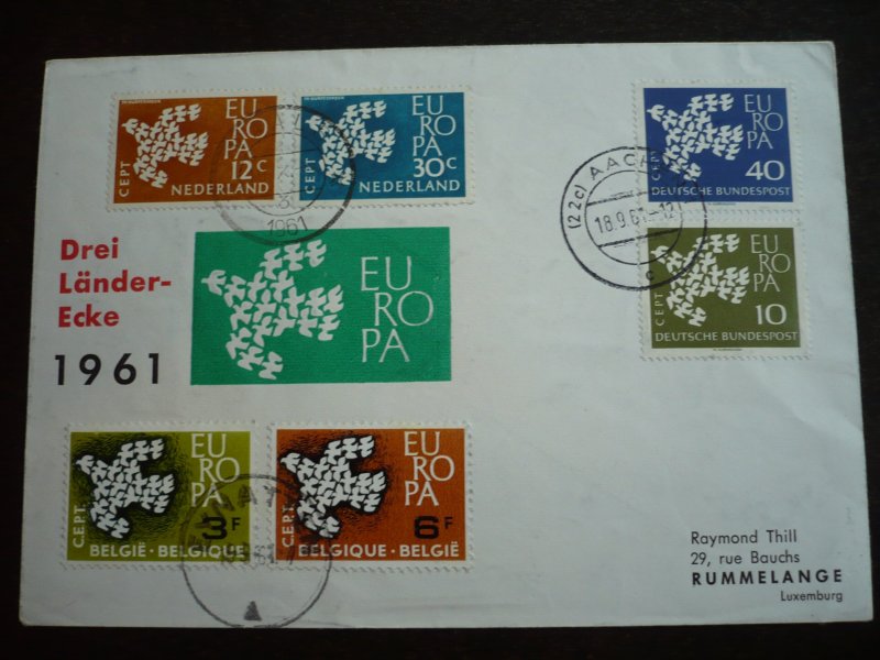 Europa 1961 - Cover - Netherlands - Belgium - Germany