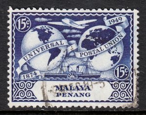 Malaya (Penang) - Scott #24 - Used - SCV $3.75