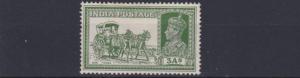 INDIA  1937    SG  253     3A YELLOW GREEN      MH  