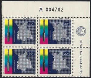 Venezuela 1202 MNH block of 4 bin $2.00