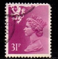 Scotland - #SMH56 Machin Queen Elizabeth II - Used