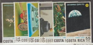 Costa Rica Scott #C504-C509 Stamp - Mint Set