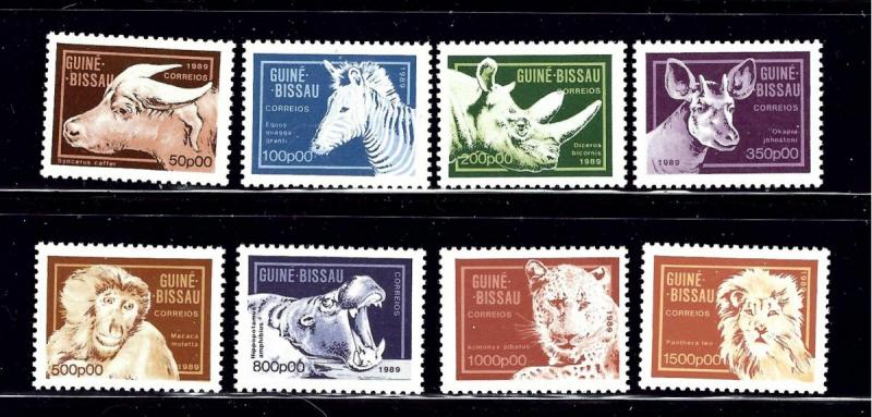 Guinea-Bissau 857-64 MNH 1989 Wild Animals