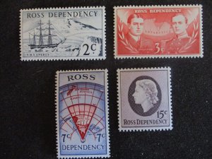 Ross Dependency NZ #L5-8 Mint Never Hinged WDWPhilatelic (8/22-K2N)  