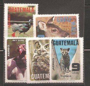 Guatemala SC C675-9 Mint, Never Hinged