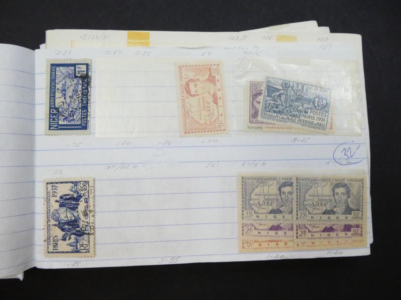 EDW1949SELL : NIGER Nice Mint & Used collection on Old Time album pages Cat $701