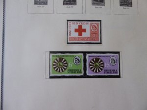 Rhodesia and Nyasaland 1954-1963 Stamp Collection on Scott Specialty Alb Pgs