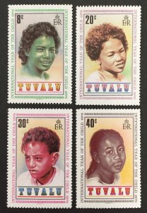 Tuvalu 1979 #125-8, International Year of the Child, MNH.