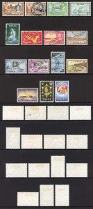 Tonga SG101/114 QEII 1953 Set of 14 Used