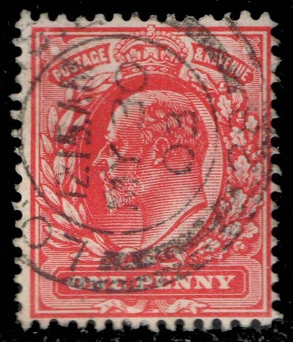 Great Britain #128 King Edward VII; Used