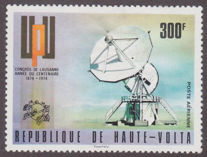 Burkina Faso C191 Radio Dish Antenna 1974