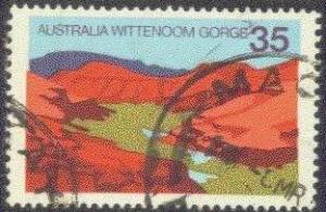 AUSTRALIA  643 USED VIEW-WITTENNOOM GORGE, W.A.