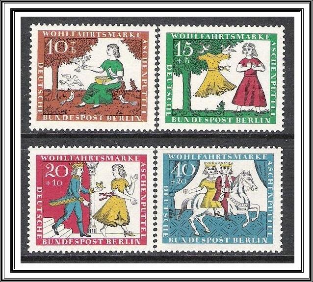 Germany Berlin #9NB33-9NB36 Semi-Postal Fairy Tales MNH