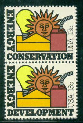 1723-1724 13c Energy Fine MNH