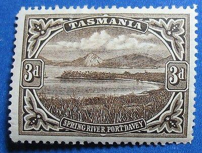 1900 TASMANIA AUSTRALIA 3d SCOTT # 90 S.G.# 233 UNUSED   ...