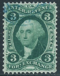 U.S., Sc #R16c, 3c (Foreign Exchange) Used