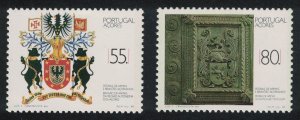 Azores Coats-of-arms 2v 1988 MNH SG#490-491