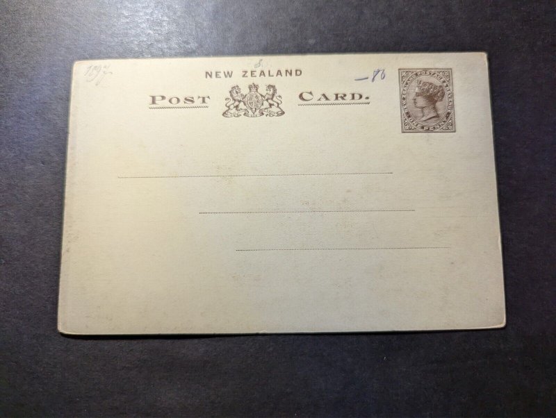 Mint British New Zealand Postal Stationery Postcard One Penny Denomination