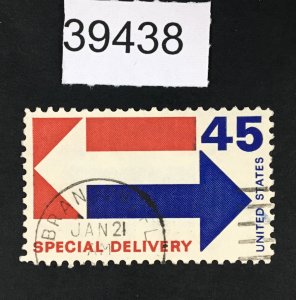 US STAMPS # E22 USED LOT #39438