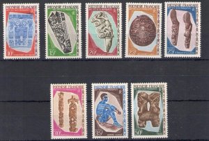 1968 French Polynesia, Yvert #52-59 - Arte Isole Marquesas - 8 values - MNH**