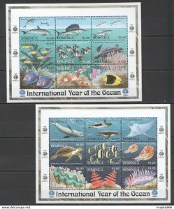 Dominica Fish & Marine Life International Year Ocean 2Kb ** Stamps Pk067