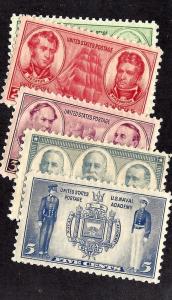 790-794 Mint,OG,NH... SCV $2.35... Complete Set