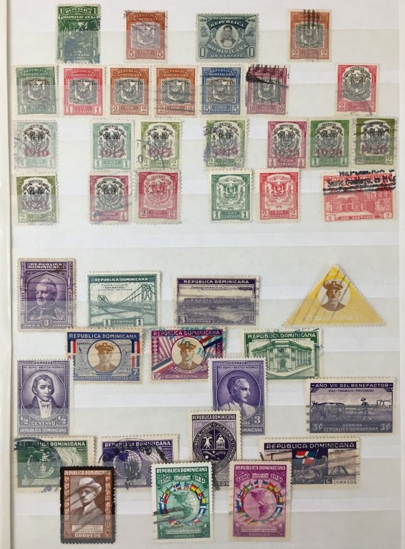 Dominicana Rep Mid Period Collection M&U (Aprx 150 Items) MK4103