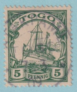 TOGO 8 USED NO FAULTS EXTRA FINE! GERMAN COLONIES ATAKPAME