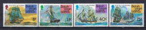 British Virgin Is 309-12 MNH 1976 American Bicentennial (an9034)