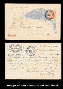 BRAZIL (115+ Pcs) Very Old Postal Stationery Collection c1880s to 1930s